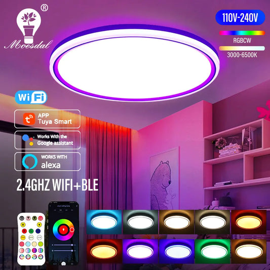 Bluetooth 200 Color Slim Ceiling Light
